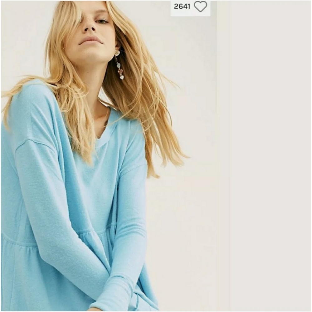 Free people Forever Your Girl Babydoll Tee - Picture 4 of 8
